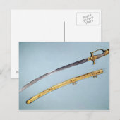 Das Schwert, das Napoleon I von der Direktion gege Postkarte (Vorne/Hinten)
