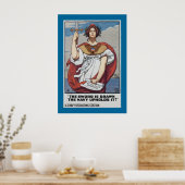 Das Schwert wird Gezeichnet, die Marine hält es au Poster (Küche)