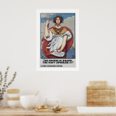 Das Schwert wird Gezeichnet, die Marine hält es au Poster (Küche)