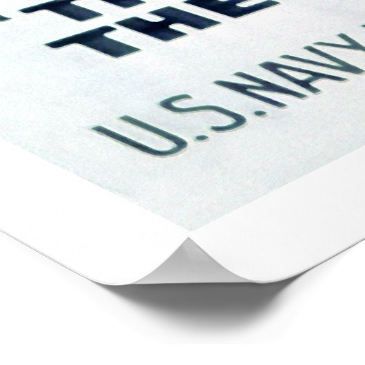 Das Schwert wird Gezeichnet - The Navy Upholds It  Poster (Ecke)