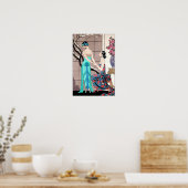 Das schwierige Geständnis von George Barbier Poster (Küche)