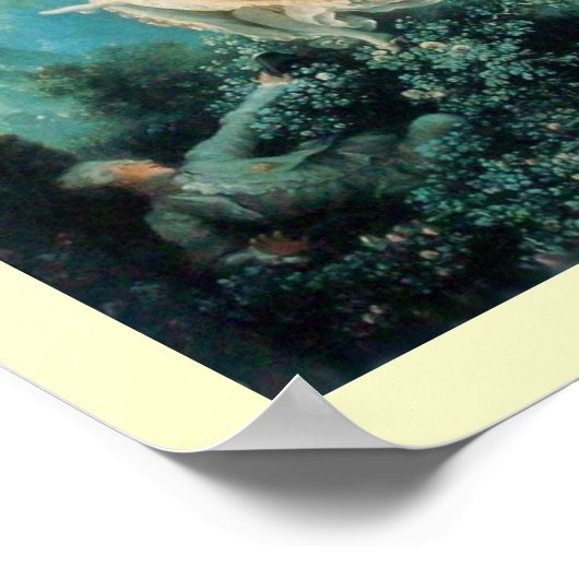 DAS SCHWIMMEN POSTER (Ecke)