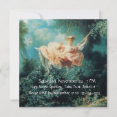 DAS SCHWIMMEN, SCHWEET 16 GEBURTSTAG PARTY Champag Einladung (Rückseite)