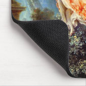 Das Schwingen durch Fragonard Mousepad (Ecke)