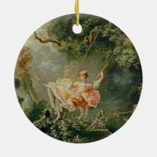 Das Schwingen Keramikornament (Hinten)