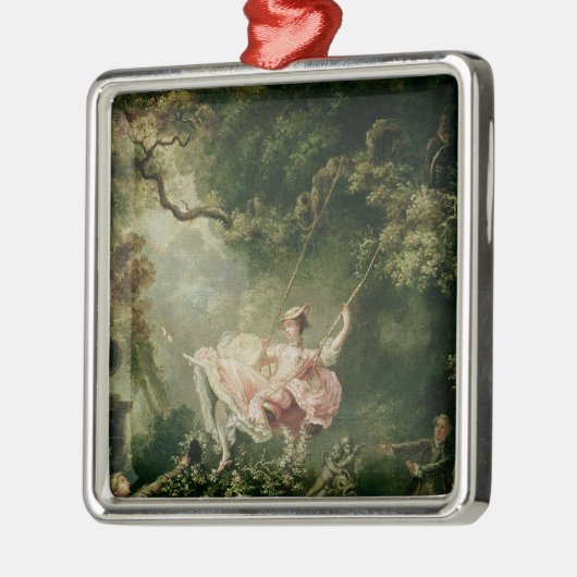 Das Schwingen Silbernes Ornament (Links)