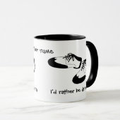 Das Schwingen-Tanz der Männer beschuht Tasse (VorderseiteRechts)