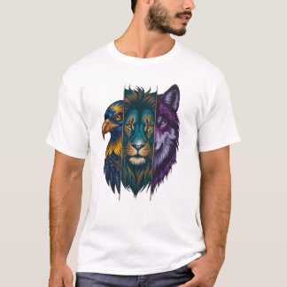 Das Schwungvolle Wilde Trio 🐾 | Herren T-Shirt