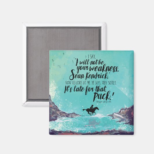 Das Scorpio Races-Design Magnet (Vorderseite/Rückseite)