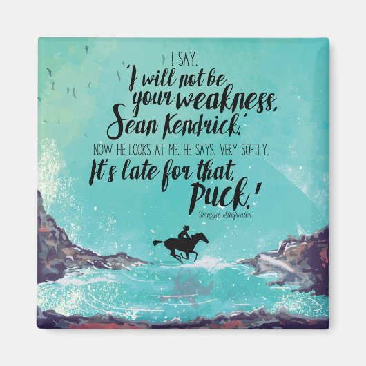 Das Scorpio Races-Design Magnet (Vorne)