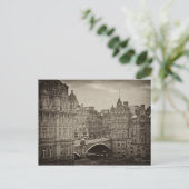 Das Scotsman Hotel und die North Bridge, Edinburgh Postkarte (Stehend Vorderseite)