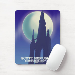 Das Scott Monument, Edinburgh, Schottland Mousepad