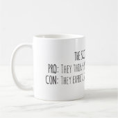 das scotty Dilemma Kaffeetasse (Links)