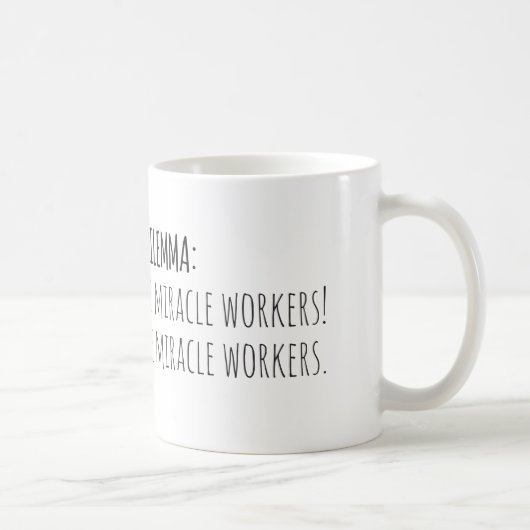 das scotty Dilemma Kaffeetasse (Rechts)