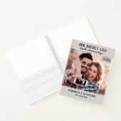 Das Scrapbook-Notebook unseres Bucket List Coupels Notizblock (Innenseite)