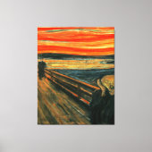 Das Scream Masterpiece Gemälde von Edvard Munch Leinwanddruck (Vorderseite)