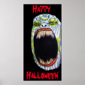 DAS SCREAMING MONSTER Poster (Vorne)