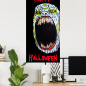 DAS SCREAMING MONSTER Poster (Heimbüro)