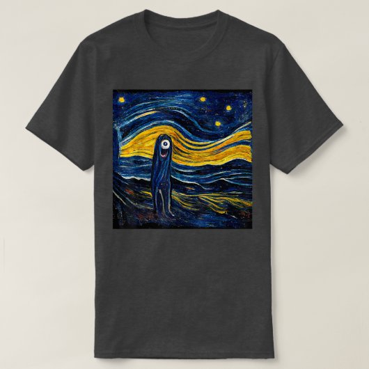 Das Screenshot Star Night T - Shirt Copy (Design vorne)