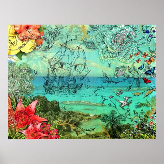 Das "Sea Venture"-Poster (Bermuda) Poster (Vorne)