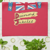 Das sechzigjährige Jubliäum der Königin Küchentuch (Gefaltet)