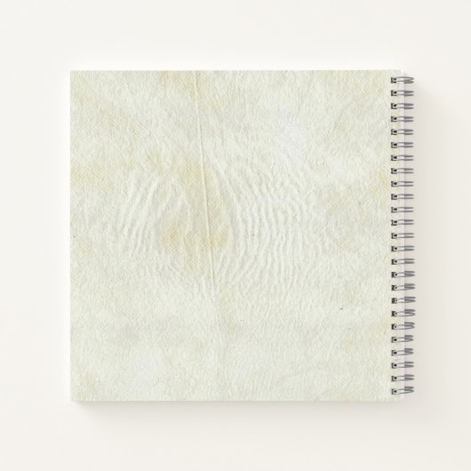 Das Secret Garden Notebook der Rose Notizblock (Rückseite)