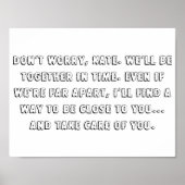 Das Seehaus zitiert 11" x 8,5" Poster (Vorne)