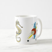 das Seepferd Kaffeetasse (VorderseiteRechts)