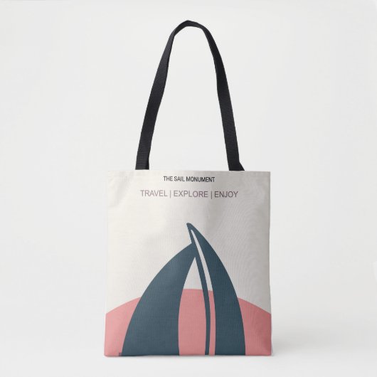 Das Segel-Denkmal Tasche (Vorderseite)