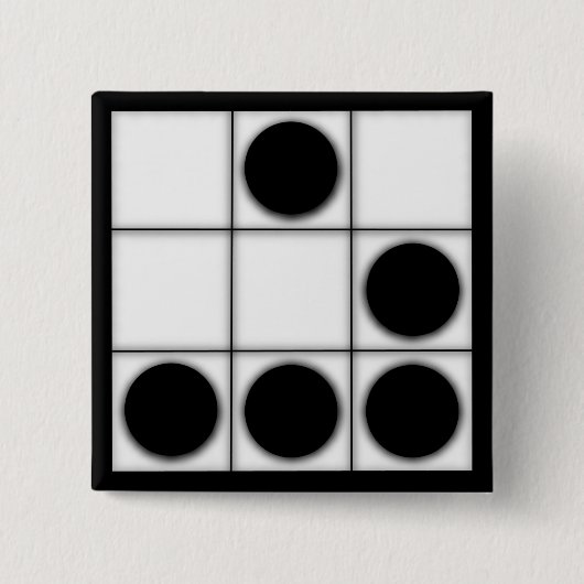 Das Segelflugzeug: Ein universeller Button (Vorderseite)