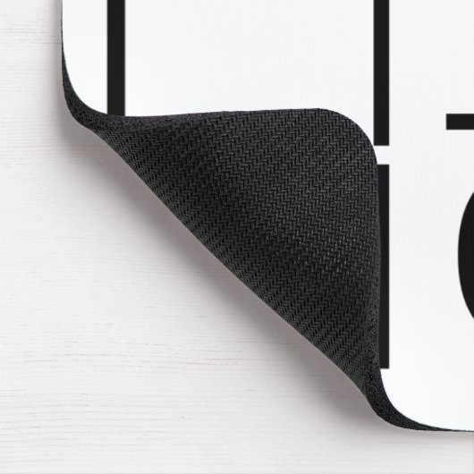 Das Segelflugzeug: Ein universelles Hacker-Emblem Mousepad (Ecke)