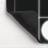 Das Segelflugzeug: Ein universelles Hacker-Emblem Mousepad (Ecke)