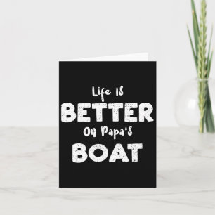 Das Segelleben ist besser auf Papas Boot - Boot Sa Karte
