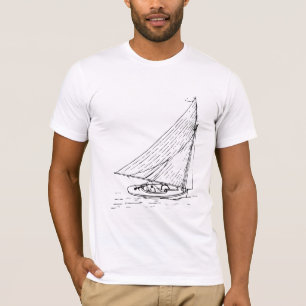 Das Segeln-T-Shirt der Männer T-Shirt