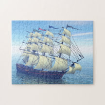 Das Segelschiff Puzzle