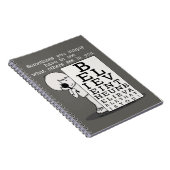 Das Sehen ist Glauben-Auge Diagramm Notizblock (Rechte Seite)