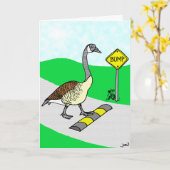 Das Sehen Sie gibt mir Goosebumps! Karte (Gelbe Blume)