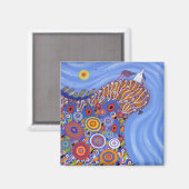 Das sehr prekäre Schaf 2014 Magnet (Vorderseite/Rückseite)