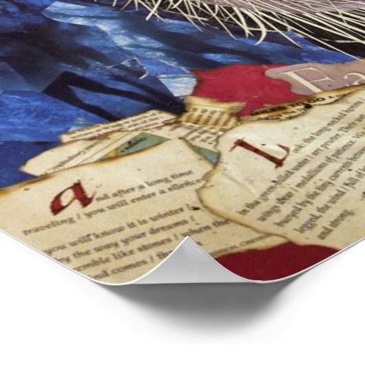 Das Selbstbewusstsein des Künstlers Poster (Ecke)