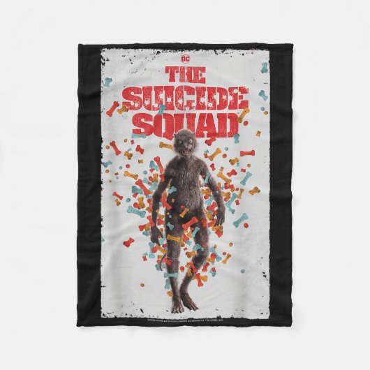 Das Selbstmordplakat Fleecedecke (Vorderseite)