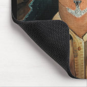 Das Sensei-Gemälde von Alfred Fox Mousepad (Ecke)
