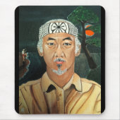 Das Sensei-Gemälde von Alfred Fox Mousepad (Vorne)