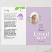 Das Service-Programm "Love One Lavender Rose" Flyer (Vorne)