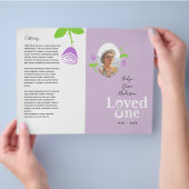 Das Service-Programm "Love One Lavender Rose" Flyer (Hand)