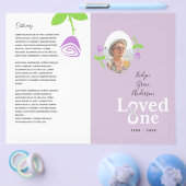 Das Service-Programm "Love One Lavender Rose" Flyer (Einzeln)