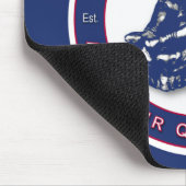 Das Sessel Quarterback ~ New York Football Mousepad (Ecke)