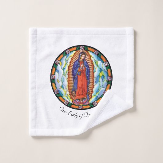 Das Set der Dame von Guadalupe (Waschlappen)