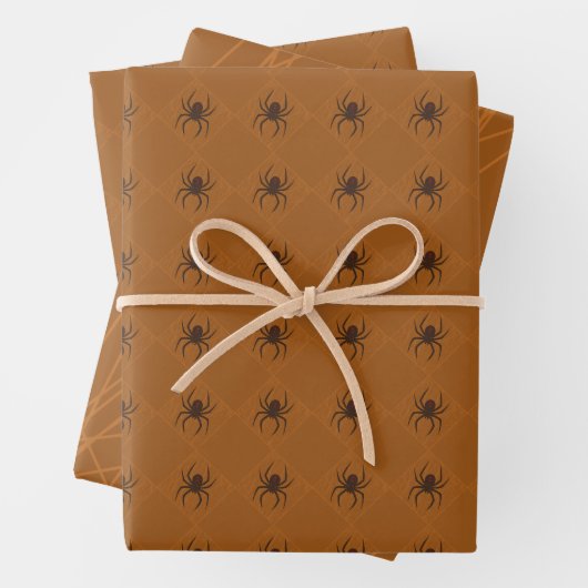 Das Set der Spider zum Web-Wrapping Geschenkpapier Set (Beispiel)