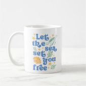 Das Set des Meeres gratis gelassen - Sommerangebot Kaffeetasse (Links)