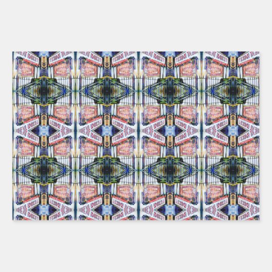 Das Set des Packpapiers für das East Village Geschenkpapier Set (Vorderseite 3)